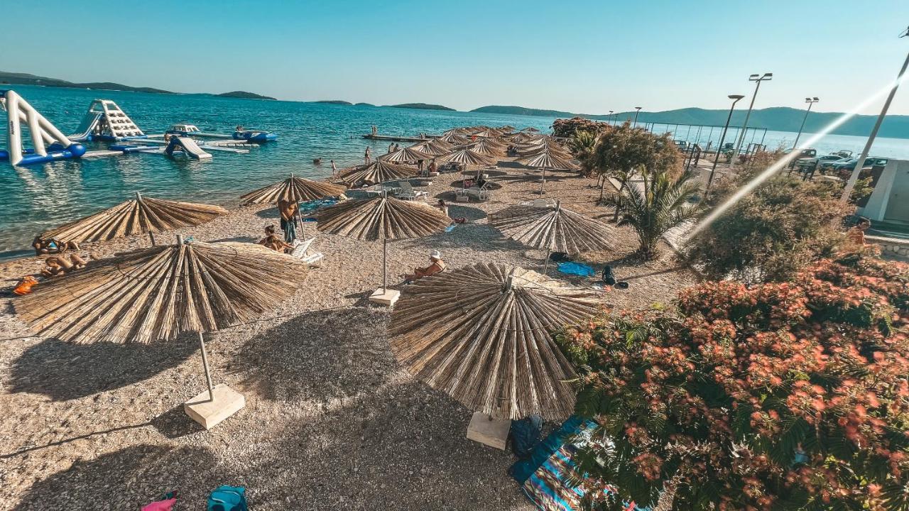 Luxury Beach Villa W Sea Sunset Views Sibenik Exterior photo