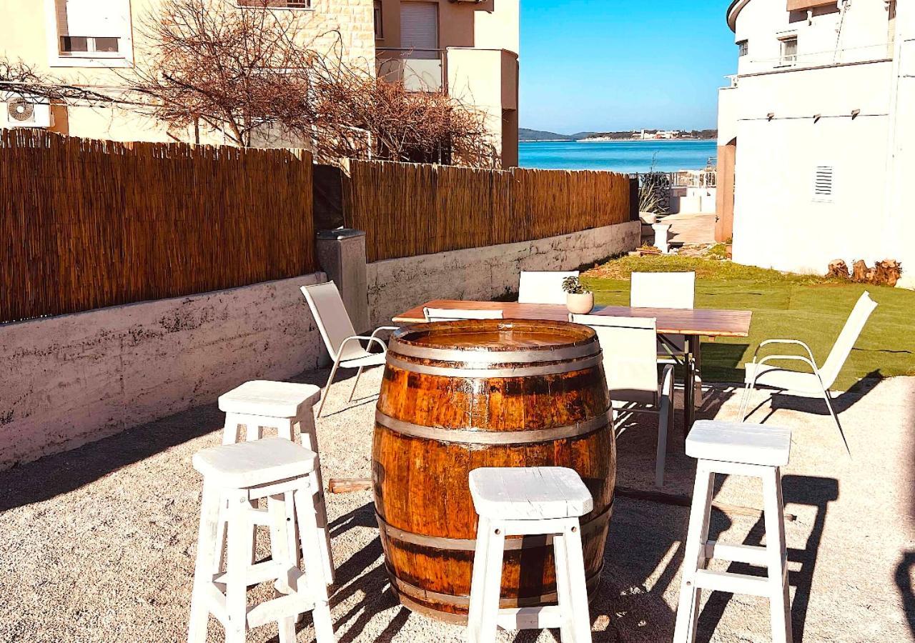 Luxury Beach Villa W Sea Sunset Views Sibenik Exterior photo