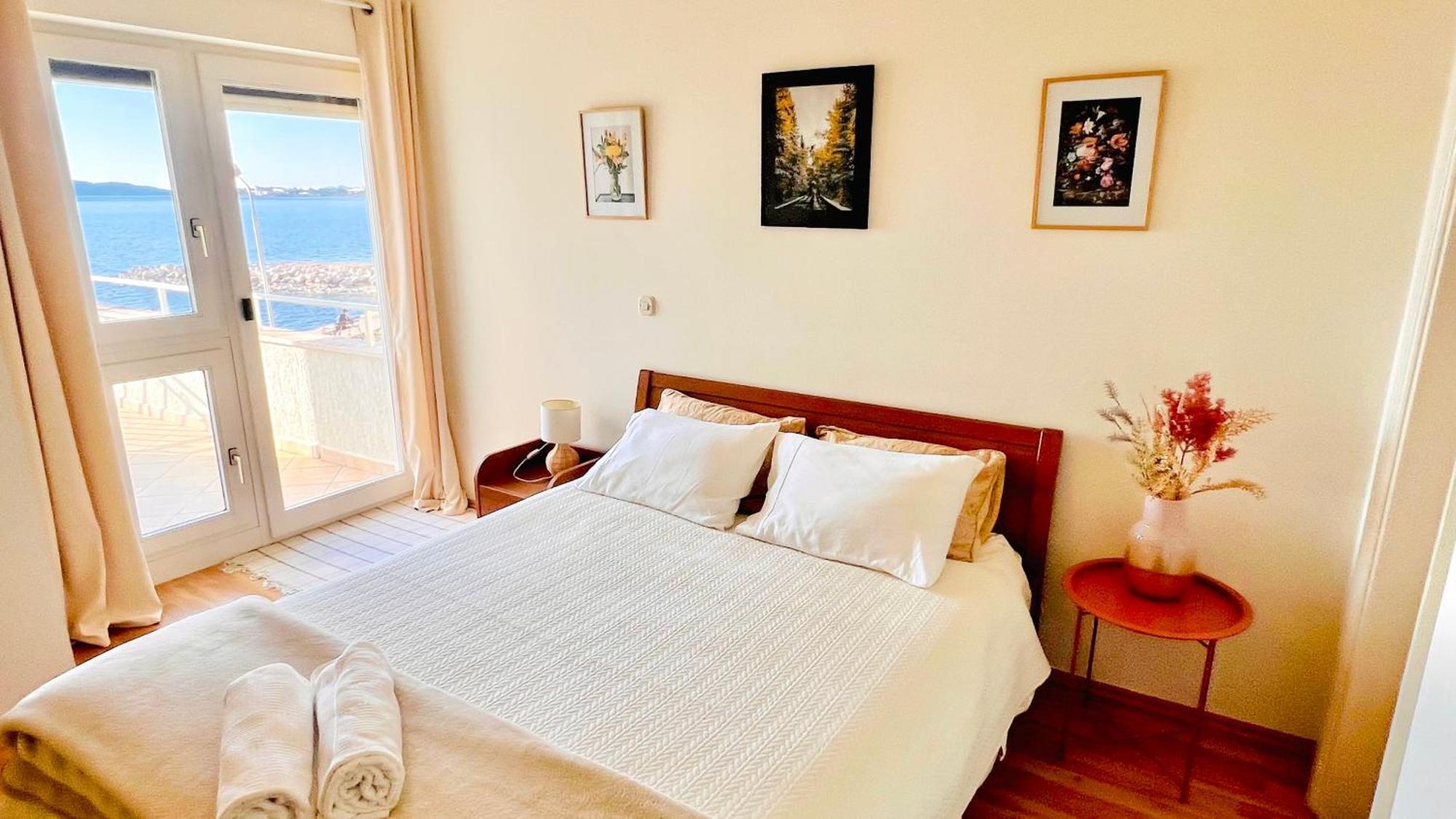 Luxury Beach Villa W Sea Sunset Views Sibenik Exterior photo
